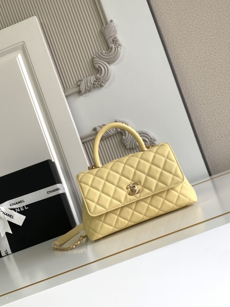 Ch**el top handle bags